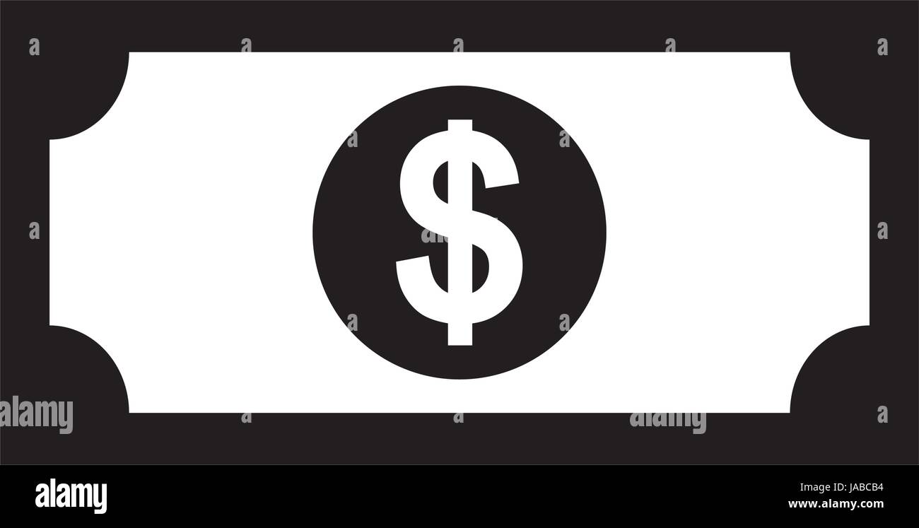 bill money dollar icon Stock Vector Image & Art - Alamy