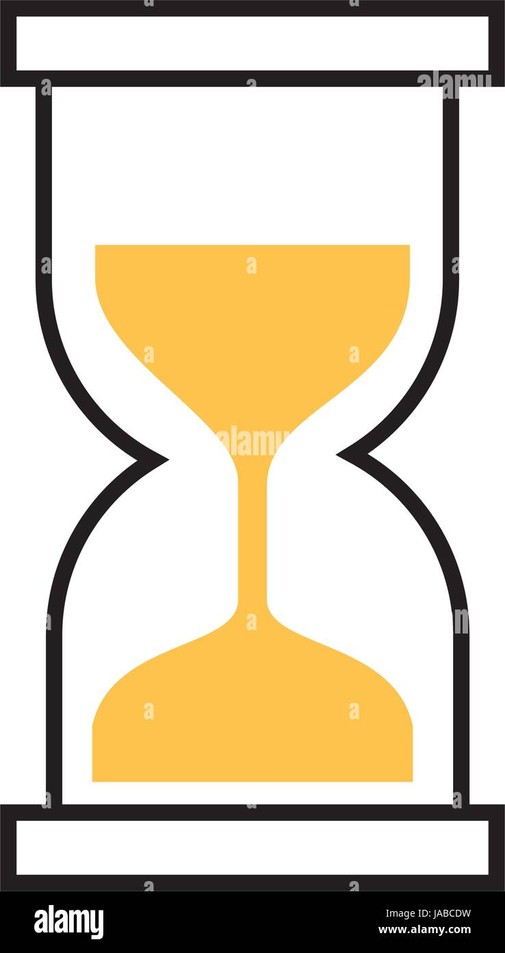 hourglass time isolated icon Stock Vector Image & Art - Alamy