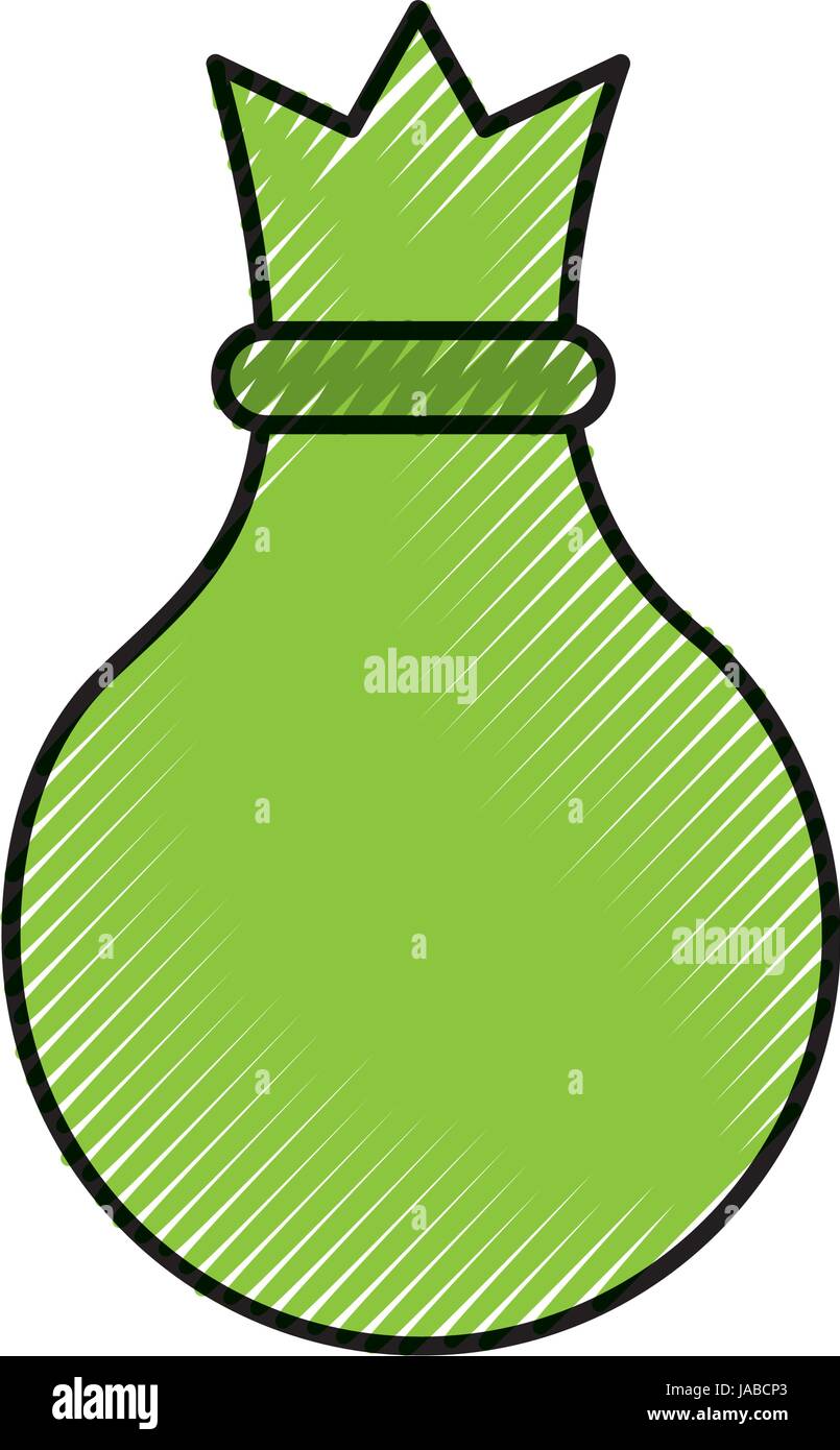 money bag isolated icon Stock Vector Image & Art - Alamy