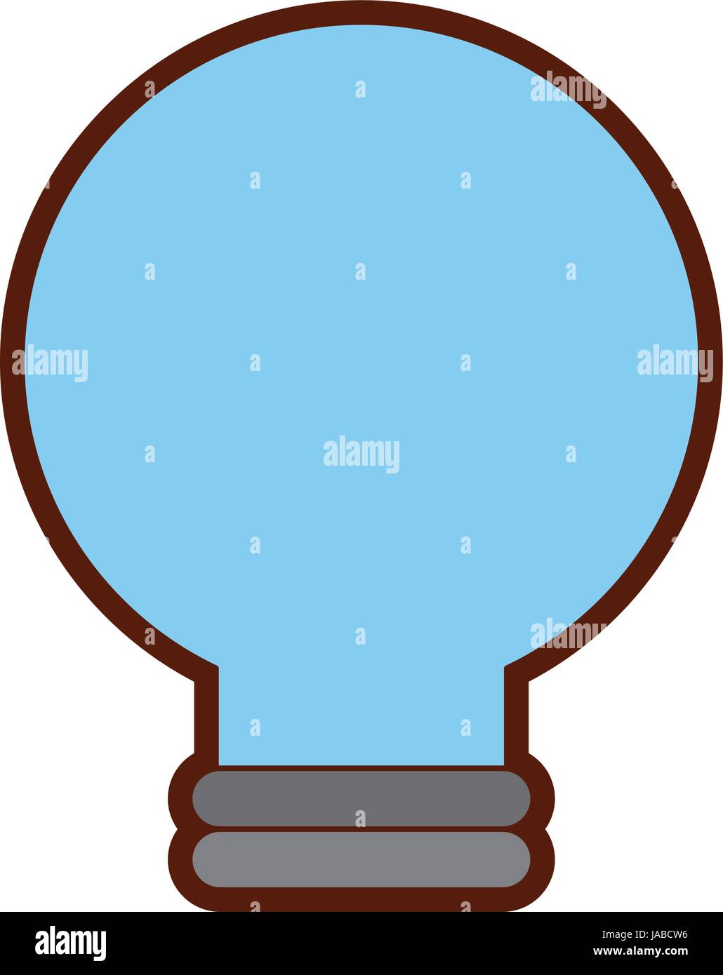bulb light isolated icon Stock Vector Image & Art - Alamy
