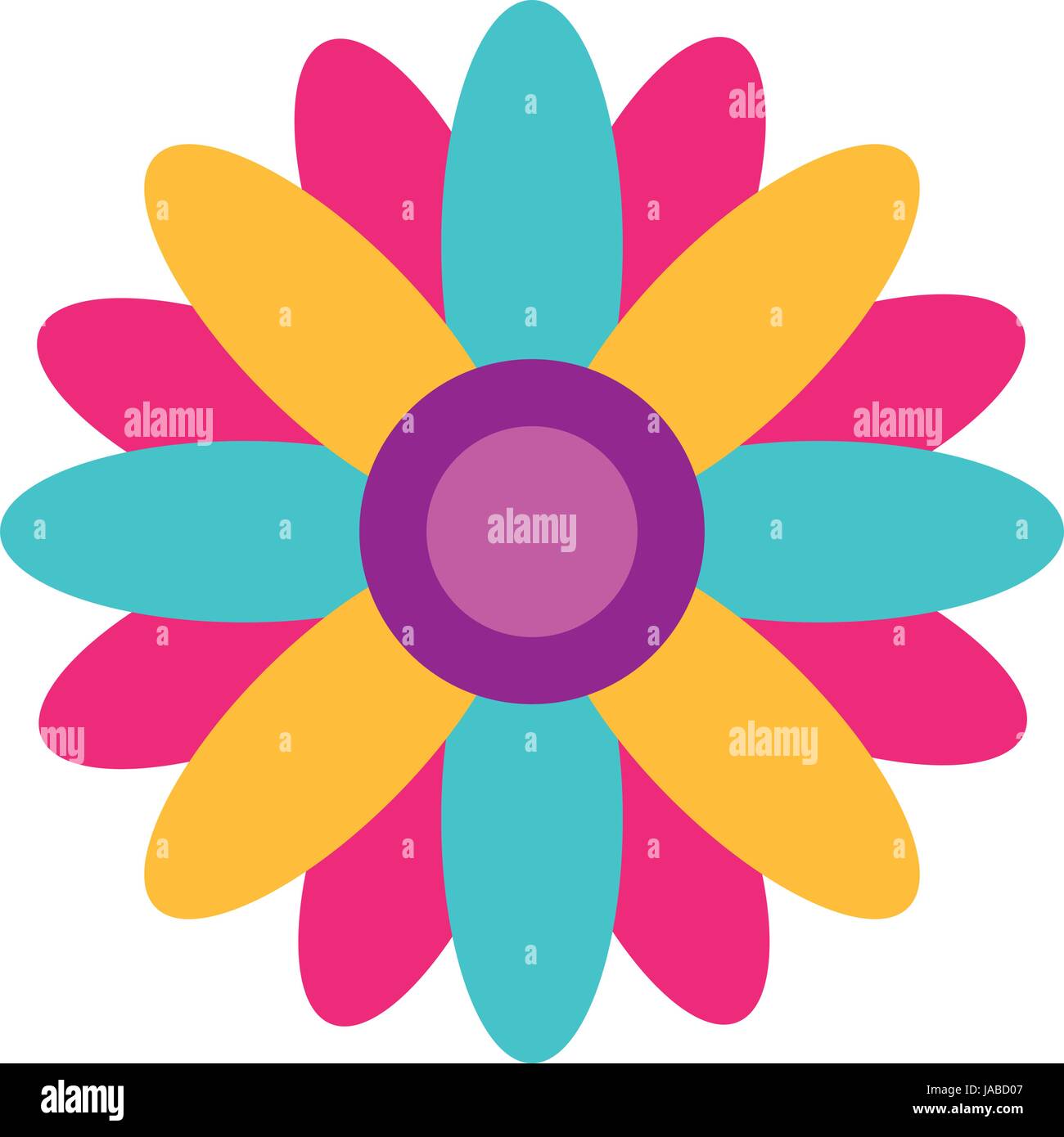 cute flower isolated icon Stock Vector Image & Art - Alamy