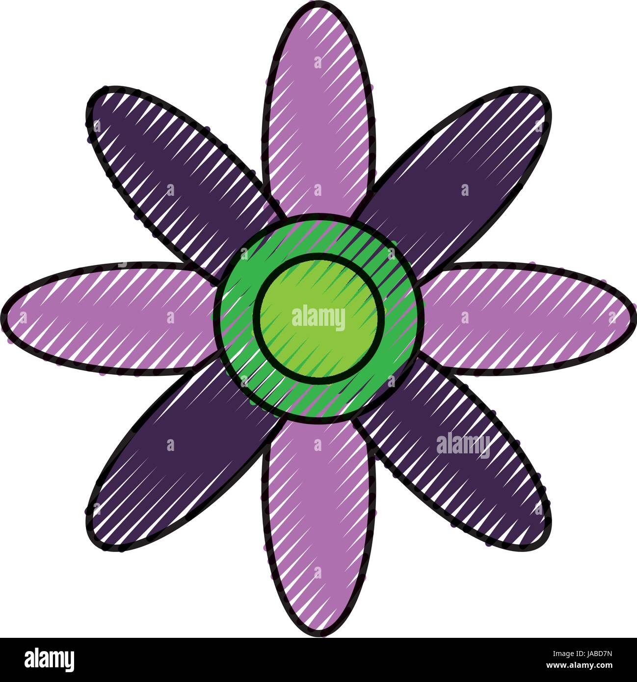 cute flower isolated icon Stock Vector Image & Art - Alamy