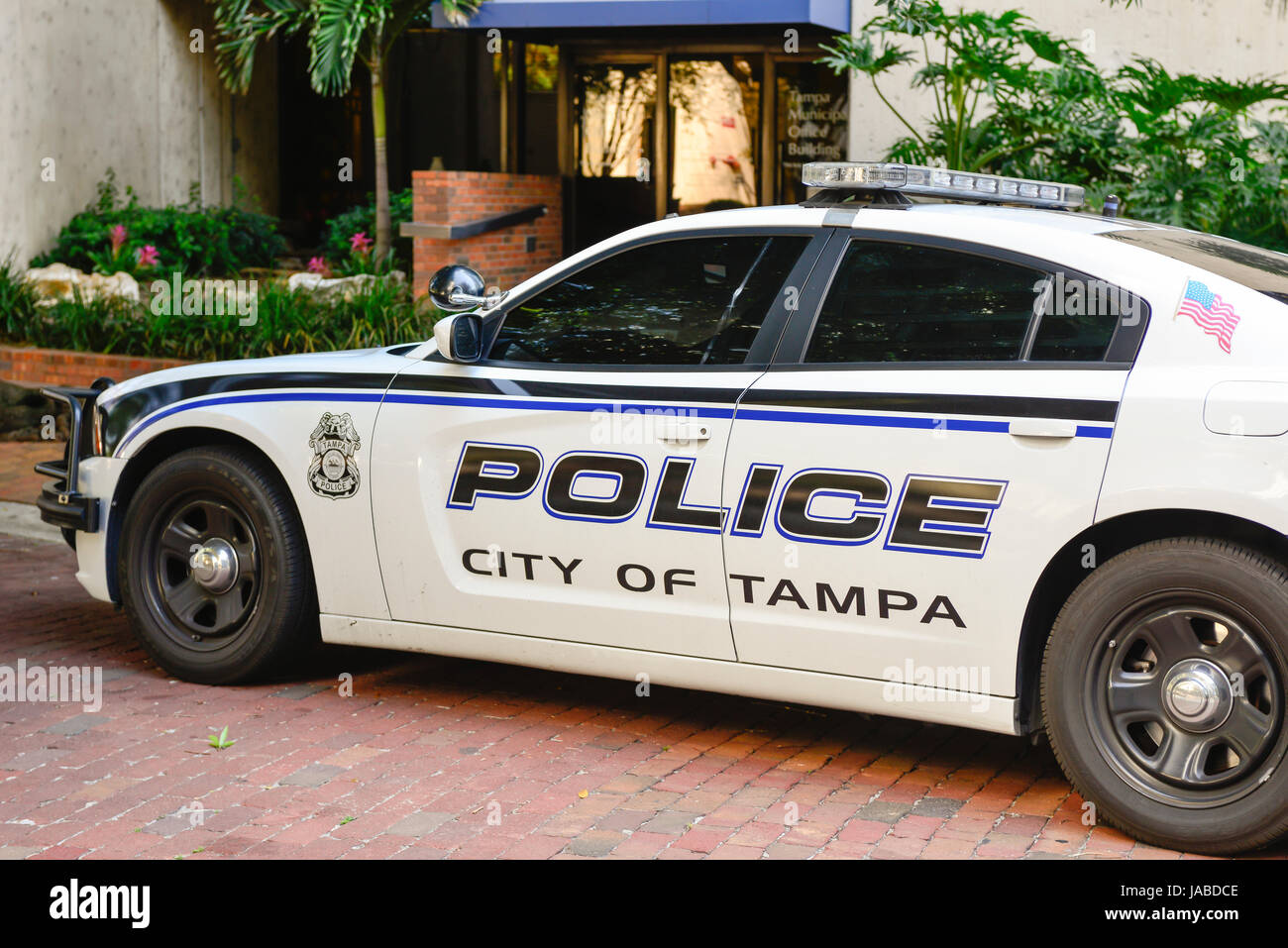 Tampa police car hi-res stock photography and images - Alamy