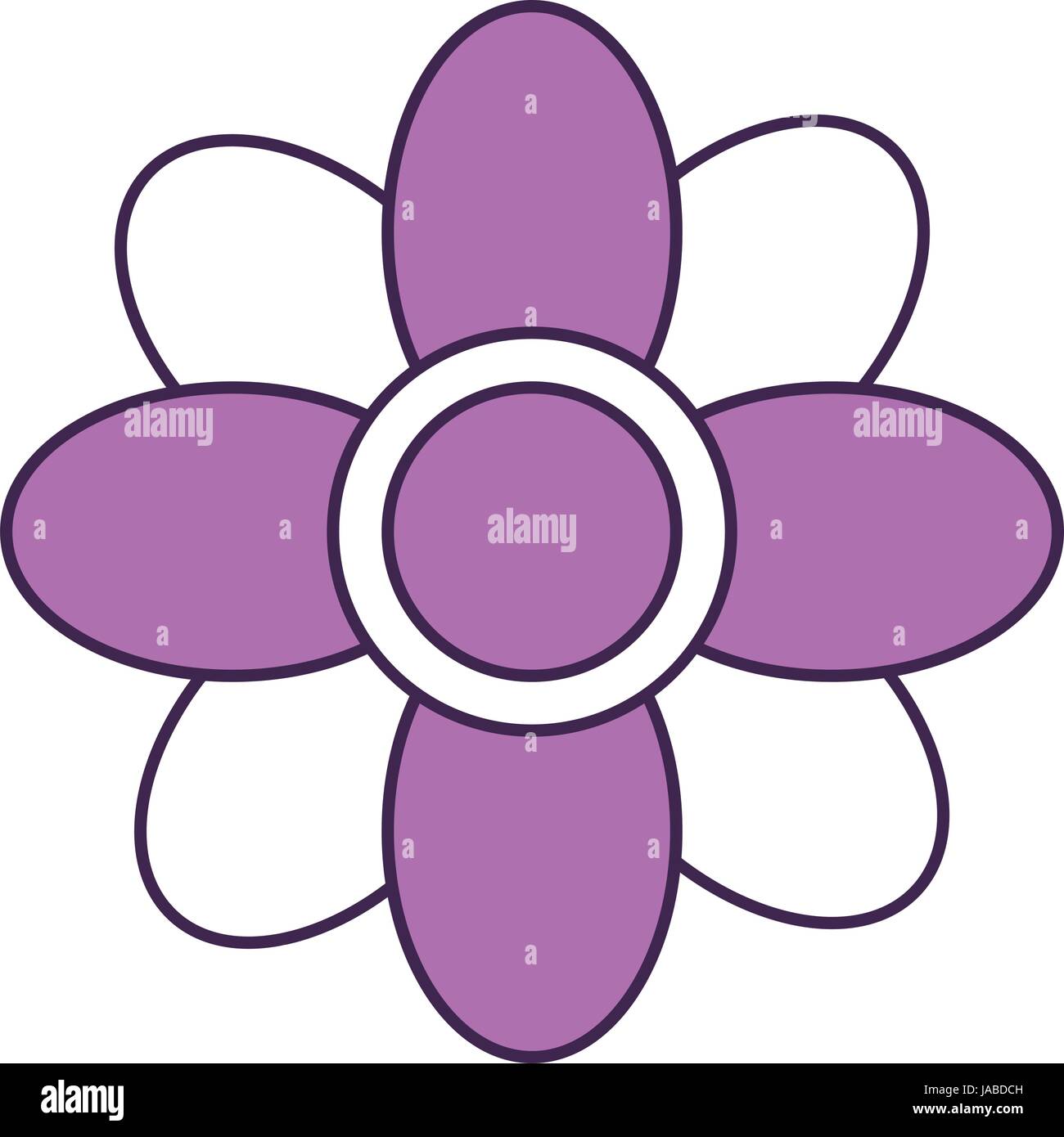 cute flower isolated icon Stock Vector Image & Art - Alamy