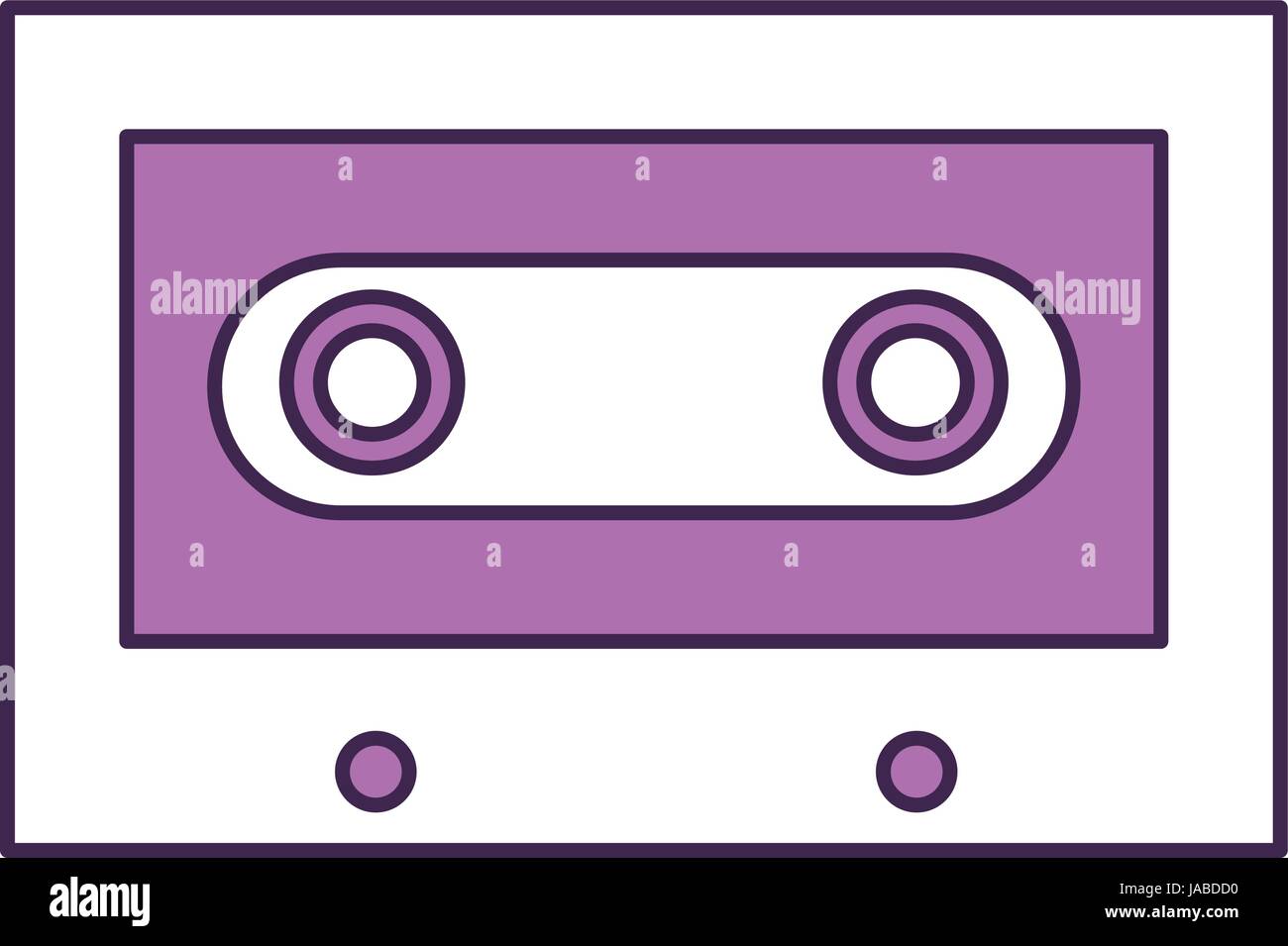 retro cassette isolated icon Stock Vector Image & Art - Alamy