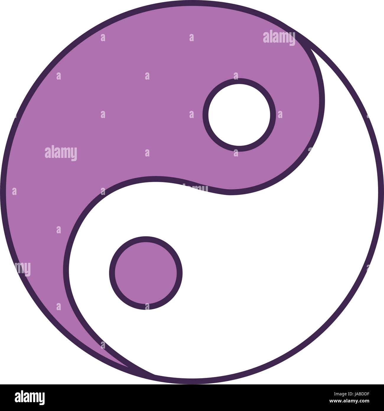 yin yang symbol isolated icon Stock Vector Image & Art - Alamy
