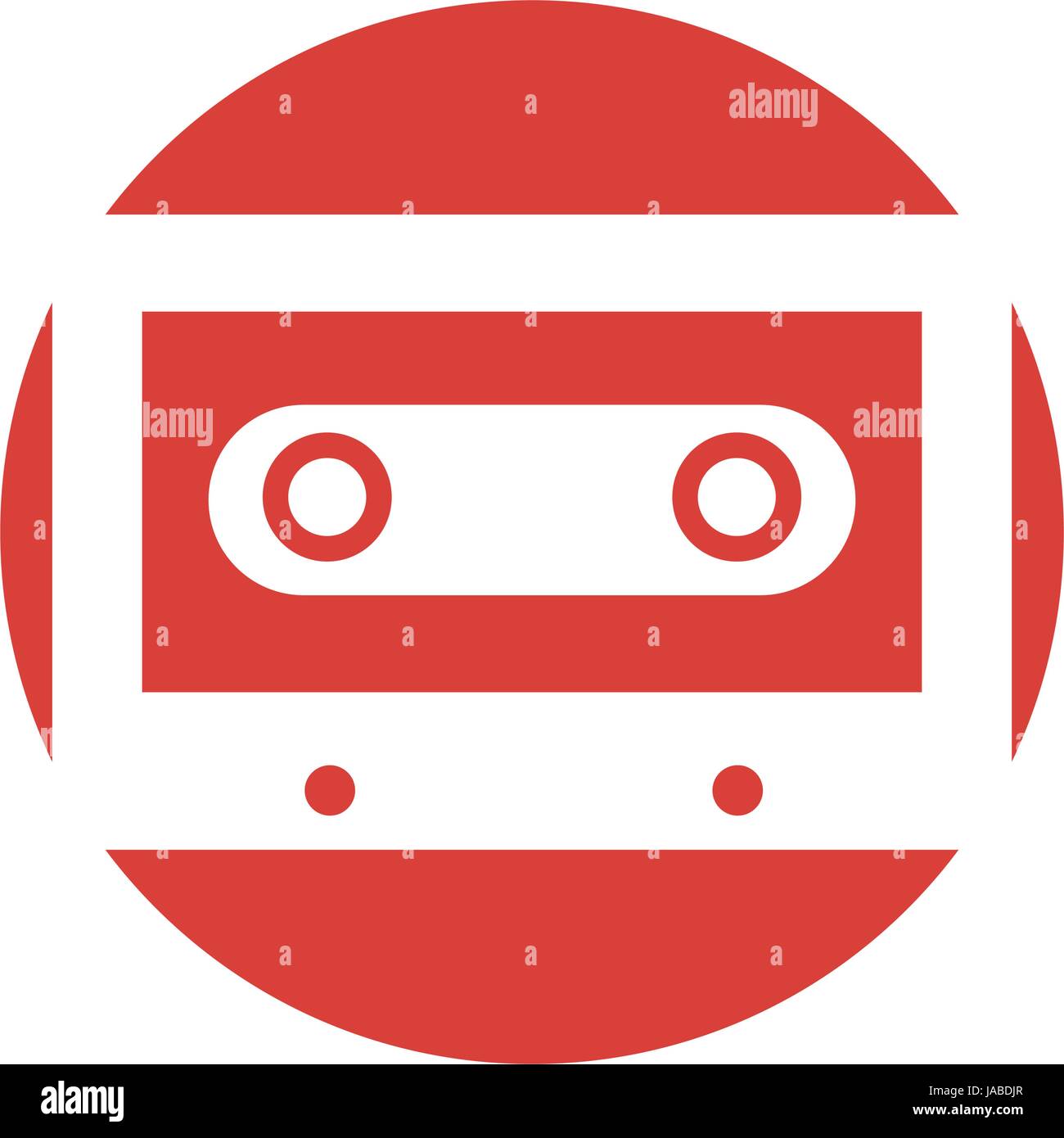 retro cassette isolated icon Stock Vector Image & Art - Alamy