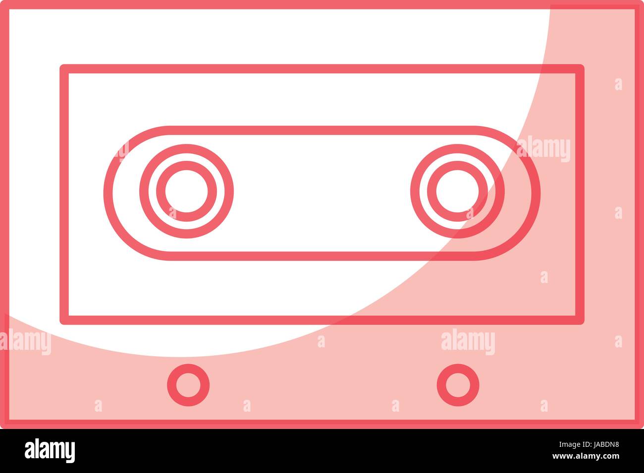 retro cassette isolated icon Stock Vector Image & Art - Alamy