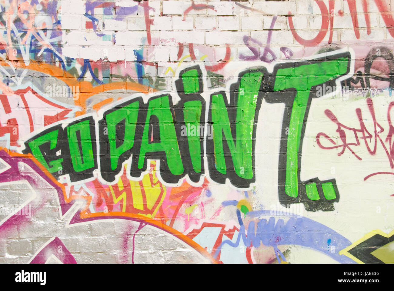 Graffiti artwork? - Go Paint Stock Photo - Alamy