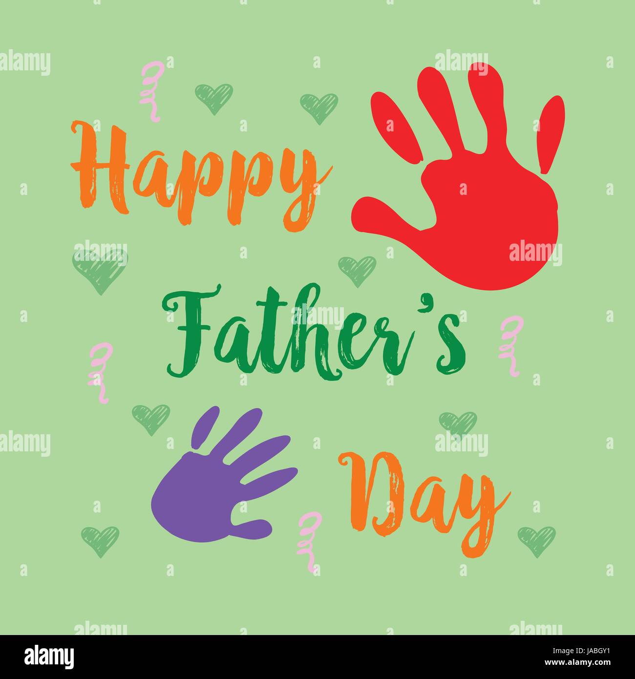 Happy father day cartoon cute style Stock Vector Image & Art - Alamy