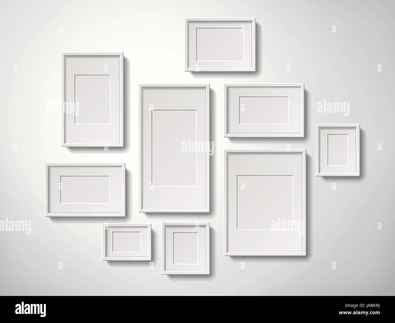 Square White Blank Picture frame Stock Vector by ©GalaStudio 94645964