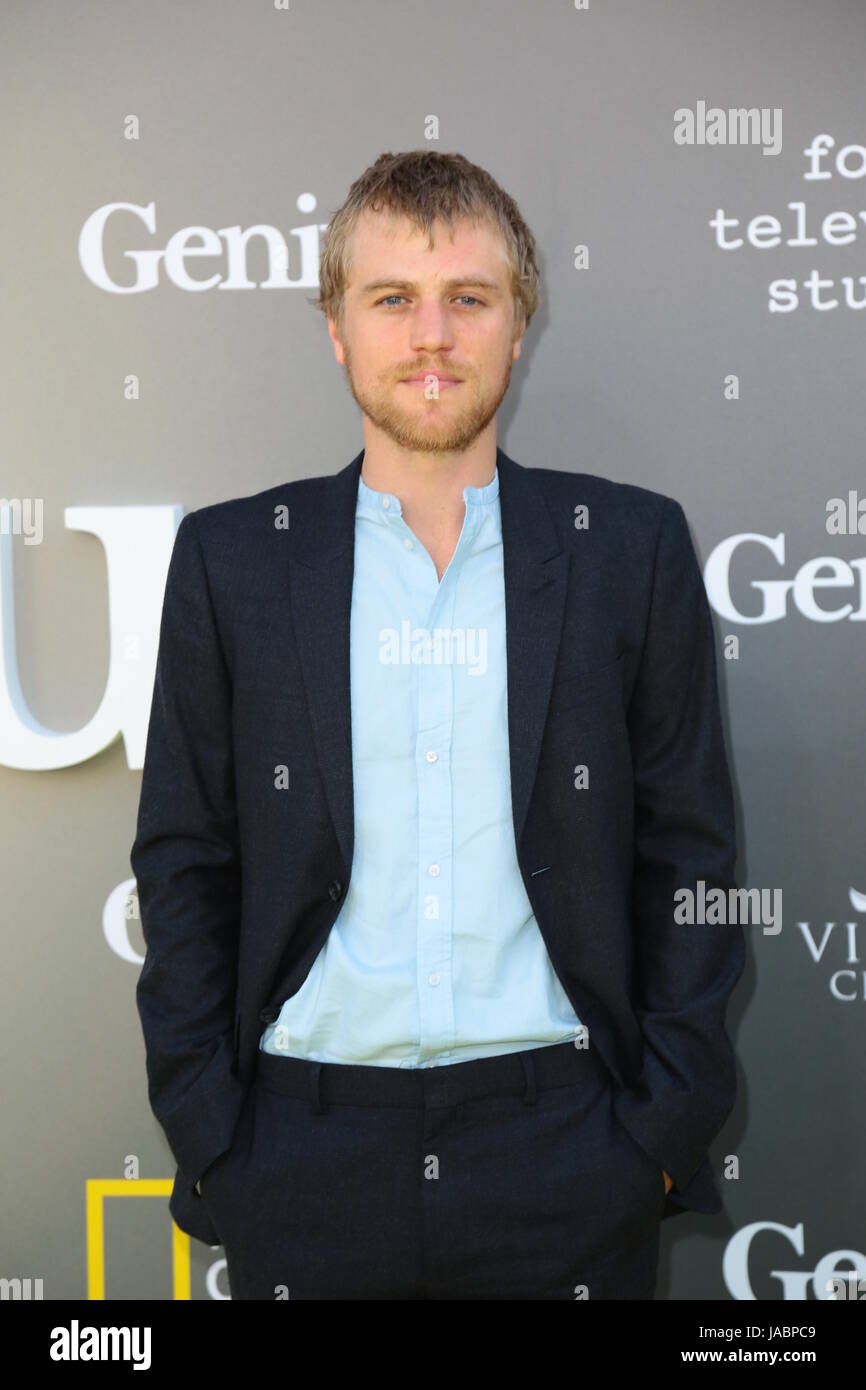 Johnny Flynn attending the premiere of National Geographic's 'Genius