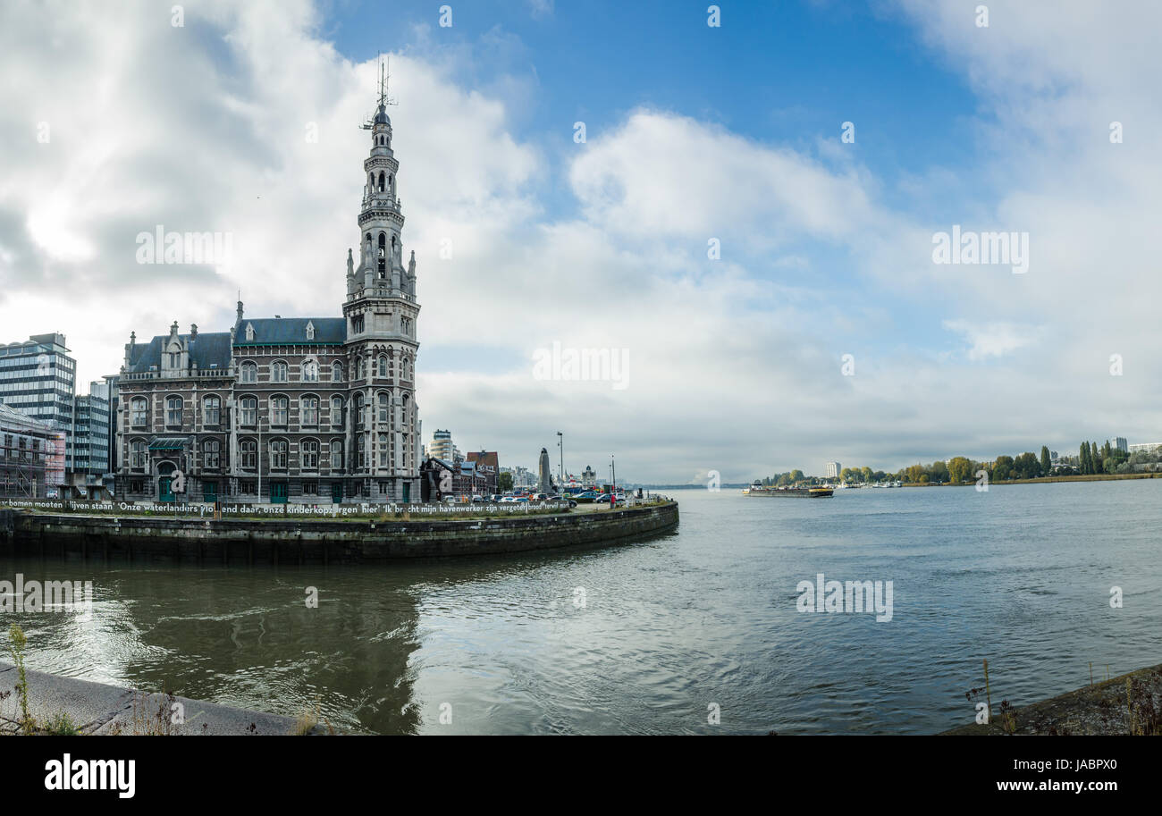 Pilotage Building Loodswezen in Antwerp, Belgium Stock Photo - Alamy