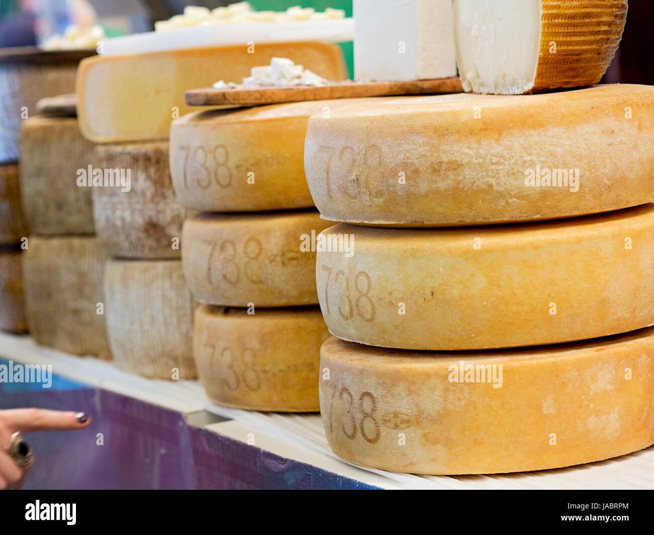 large forms of pecorino cheese for sale Stock Photo Alamy