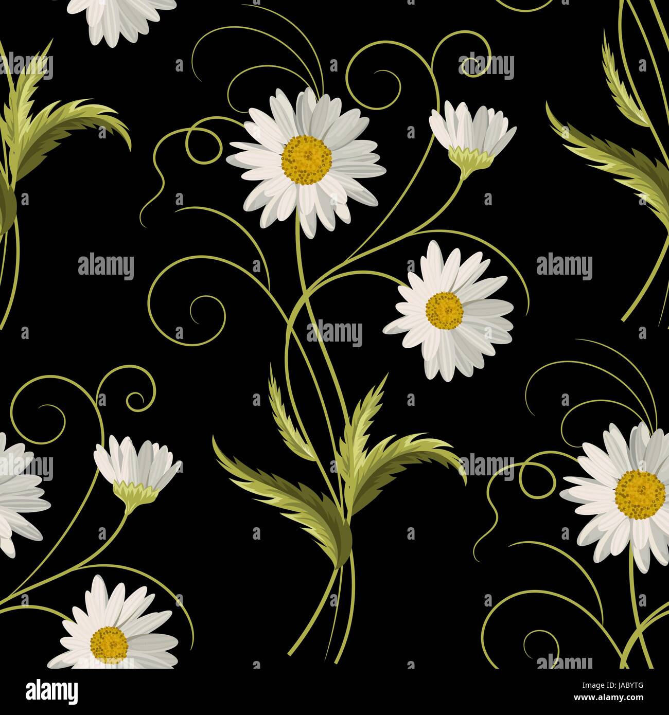 Seamless floral pattern Stock Vector