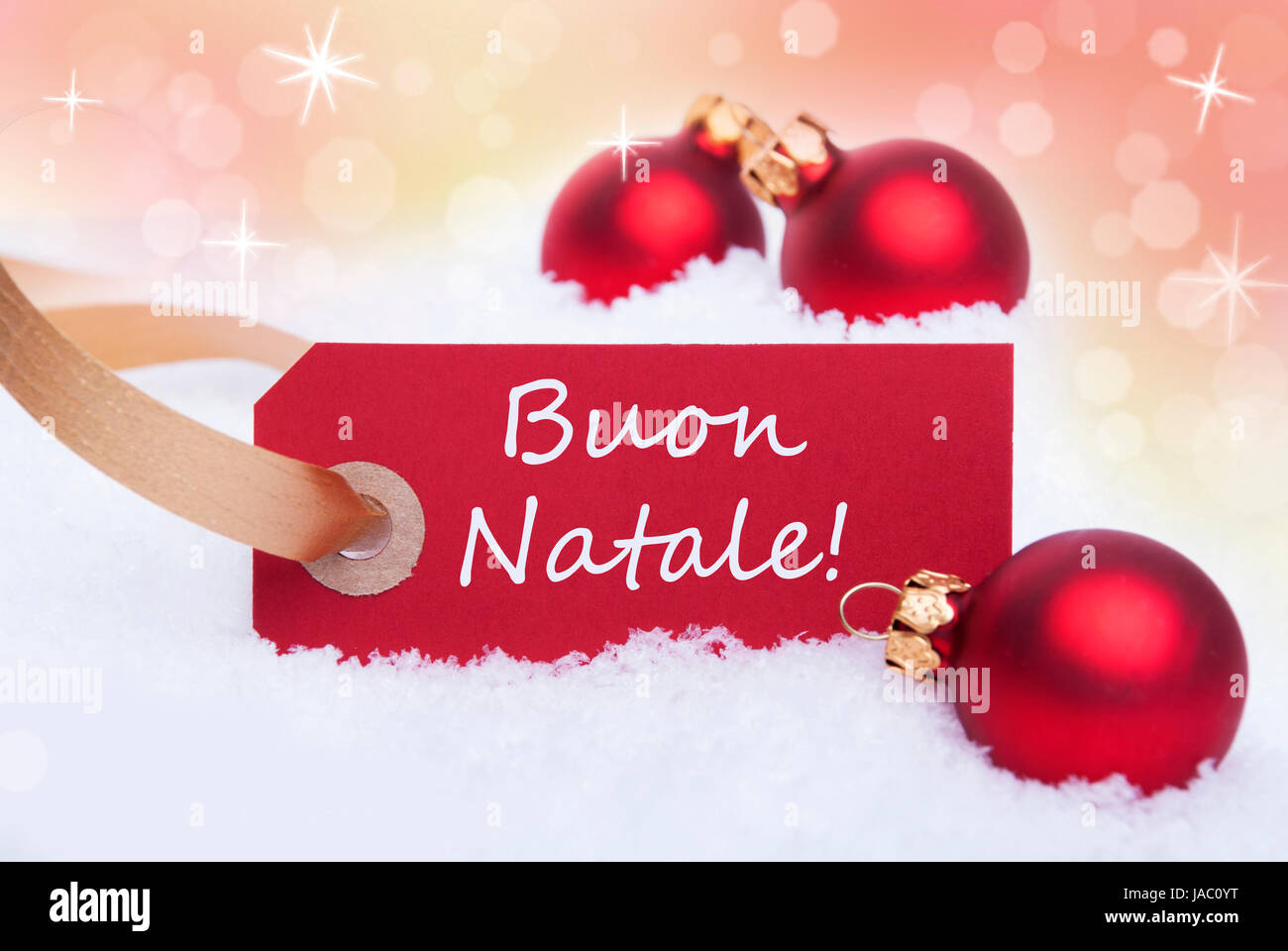 Buon Natale Italian.Italian Words Buon Natale Means High Resolution Stock Photography And Images Alamy