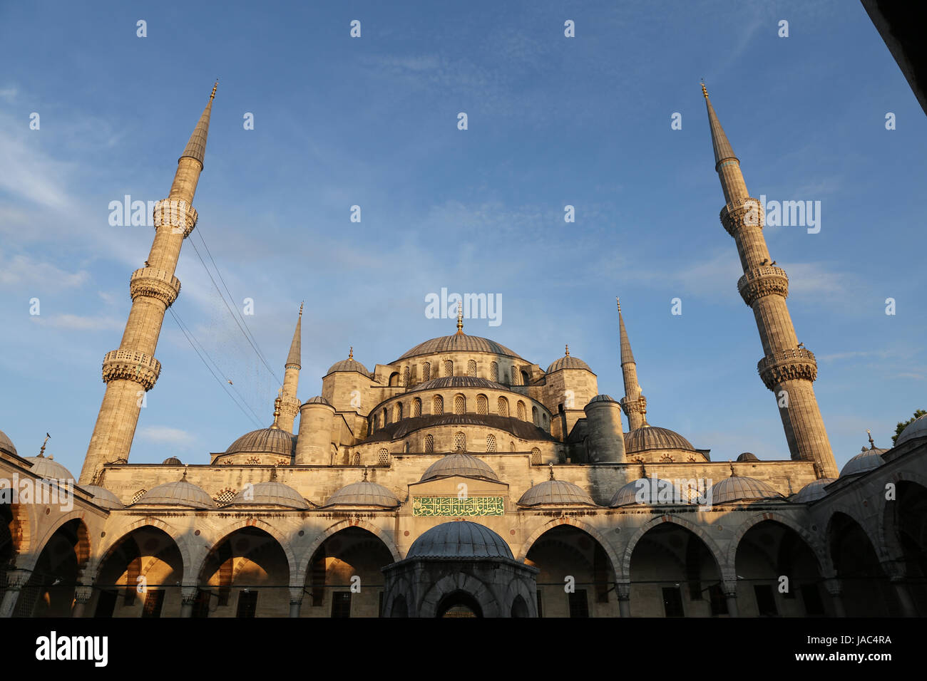Sultanahmet Blue Mosque in Istanbul City, Turkey Stock Photo - Alamy