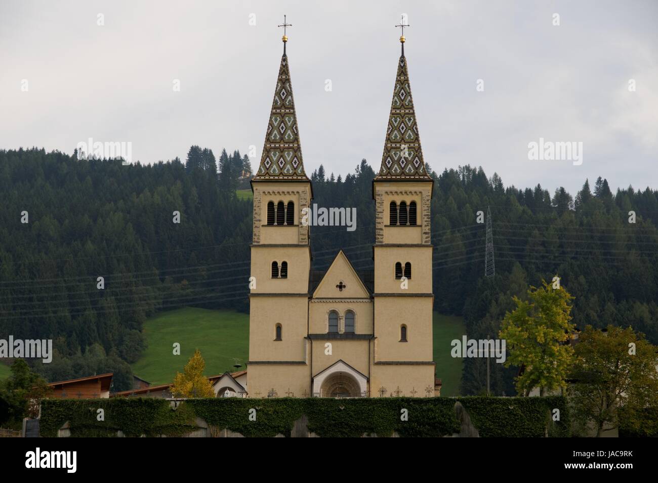 parish church of the immaculate conception in weerberg Stock Photo