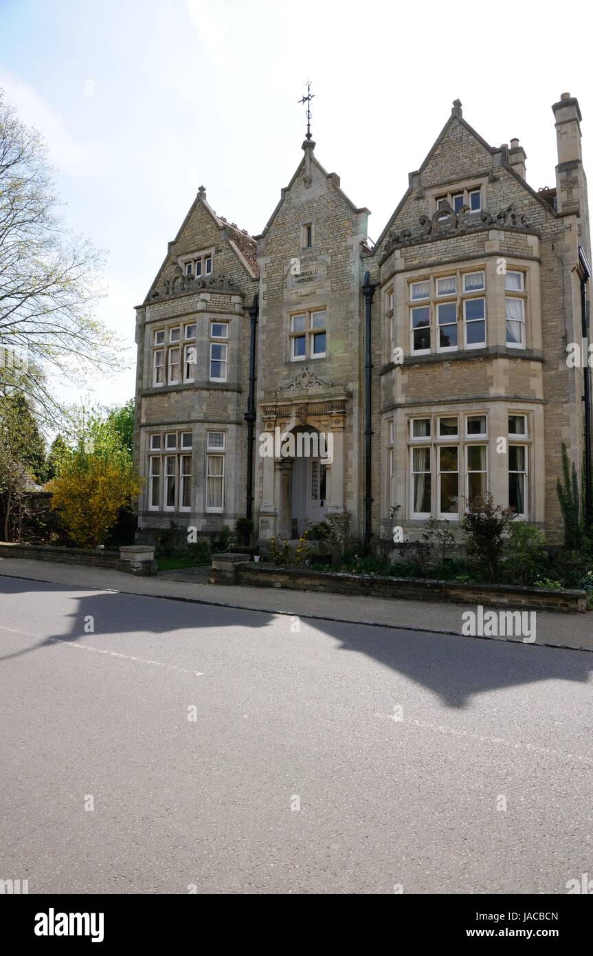 Harrold House, Harrold, Bedfordshire Stock Photo Alamy