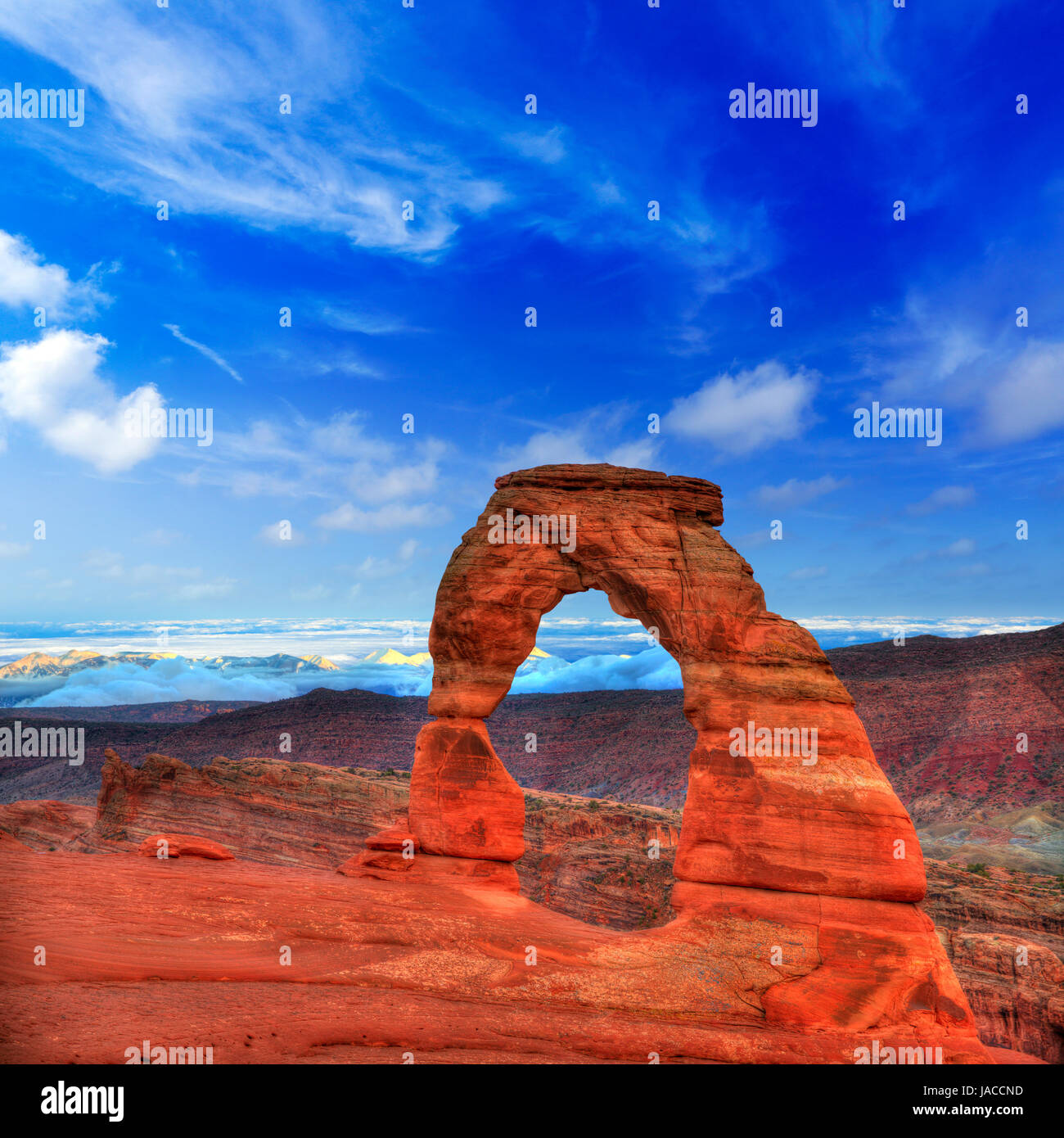 Arches National Park in Moab Utah USA Stock Photo Alamy