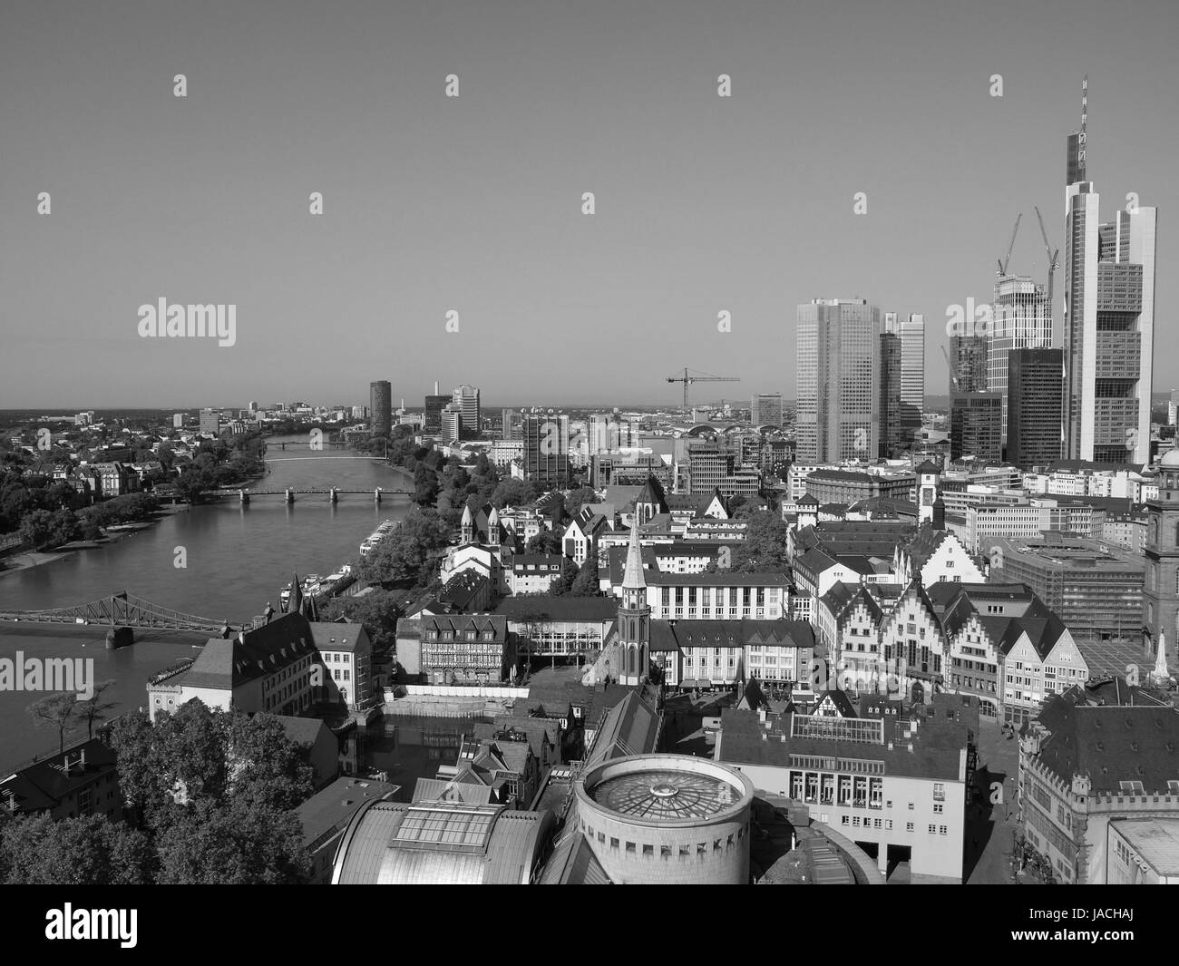Modern town centre germany Black and White Stock Photos & Images - Alamy