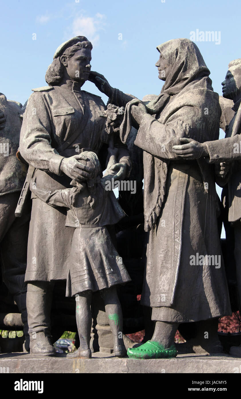 Soviet Liberation Monument High Resolution Stock Photography and Images ...