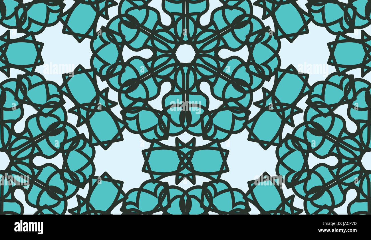 Blue stained glass seamless background vector Stock Photo Alamy
