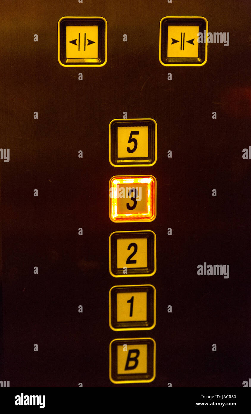 Yangshuo, China.  Hotels Avoid Having a Fourth Floor; Number 4 Considered Unlucky. Stock Photo