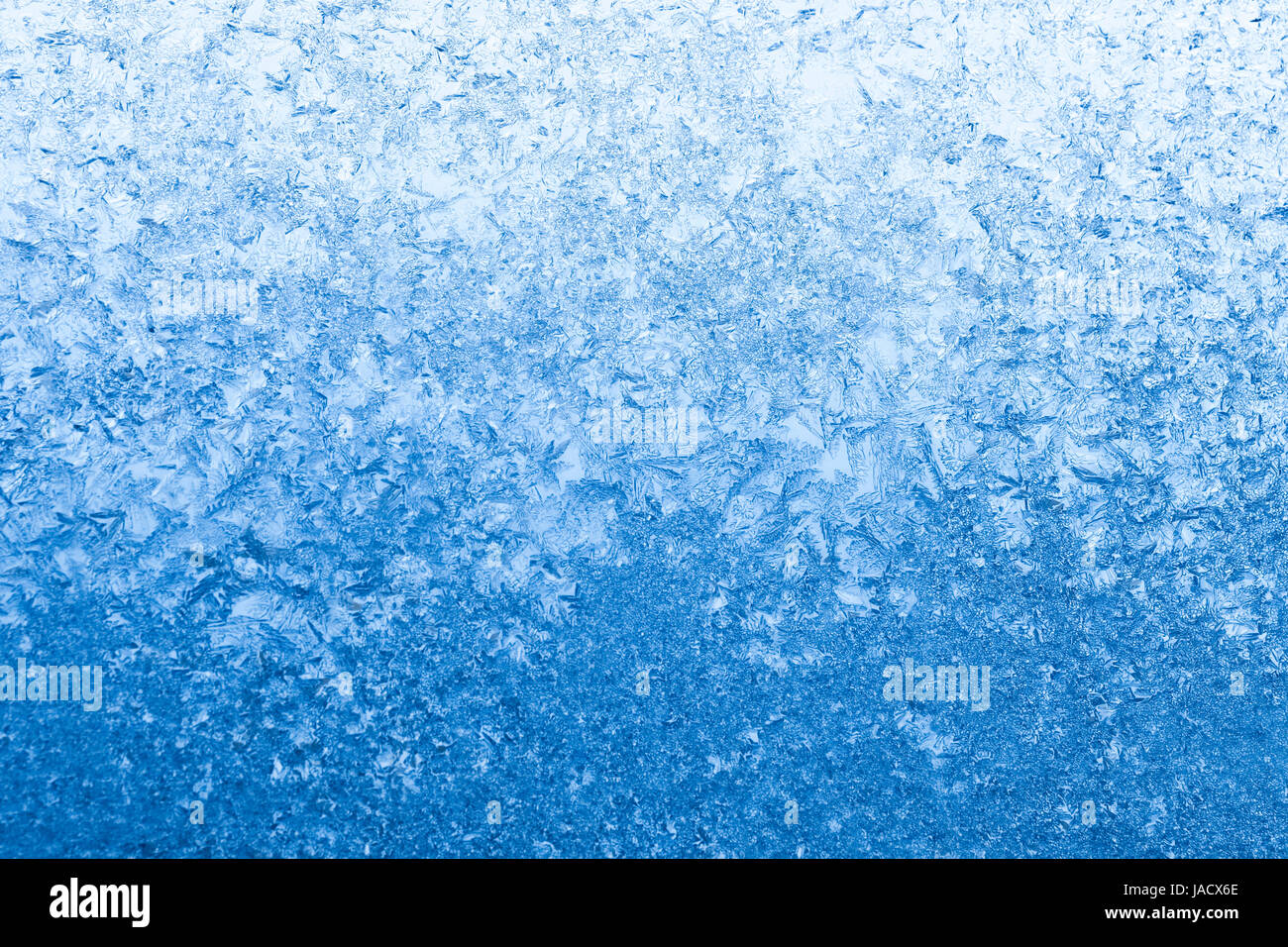 Cold blue frosty winter textured ice background Stock Photo - Alamy