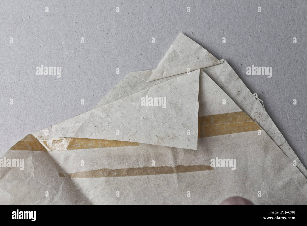 Old abstract paper textured backgrounds with old yellow tape Stock ...