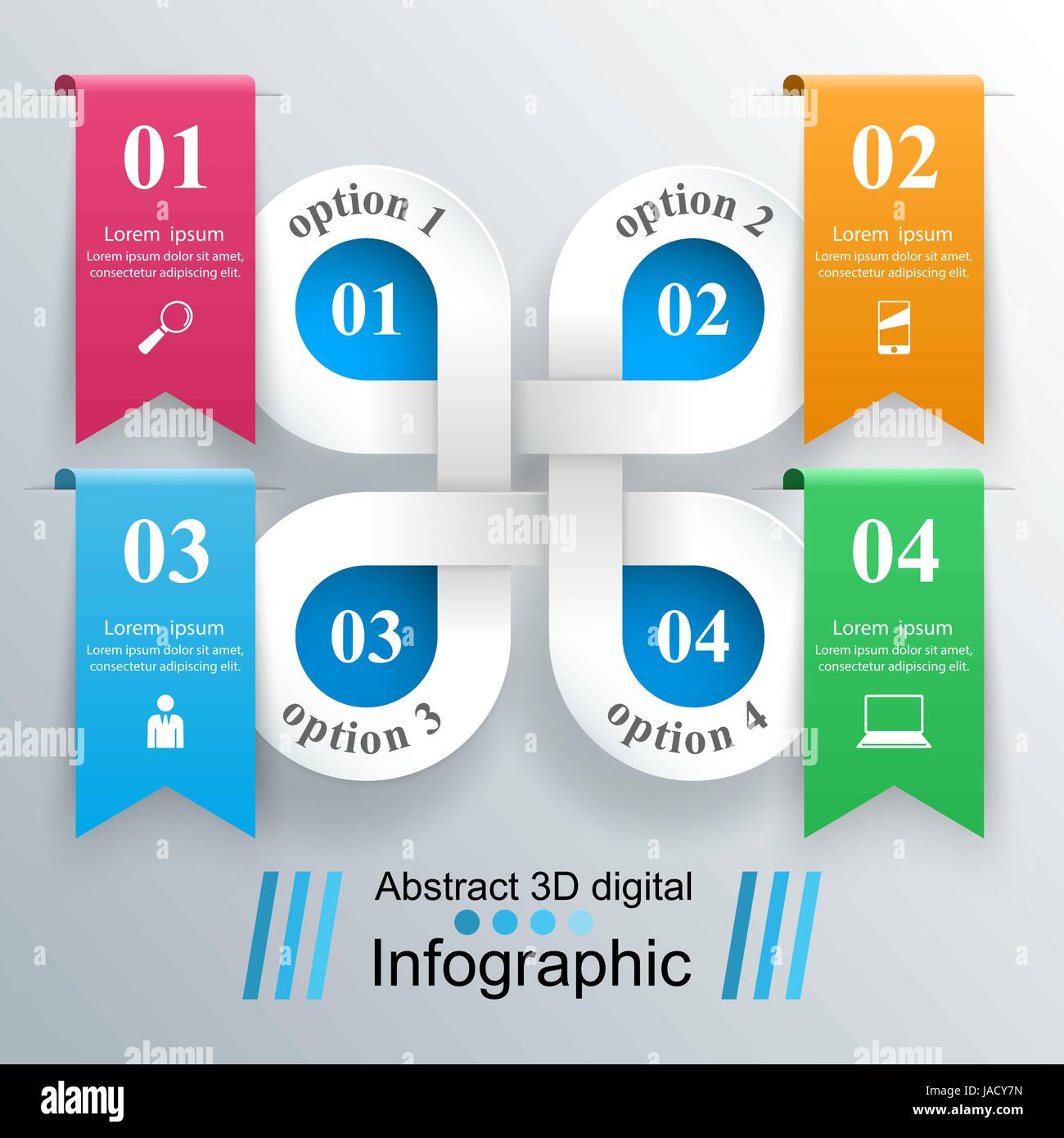 Origami Inforgraphics Business Infographics origami style Vector illustration Stock Vector ...