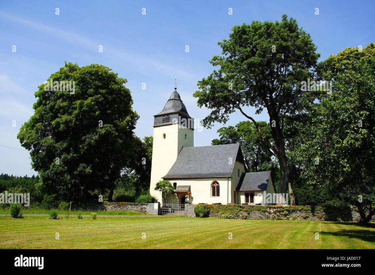 Kirche von Hahn im Hunsrück Stock Photo