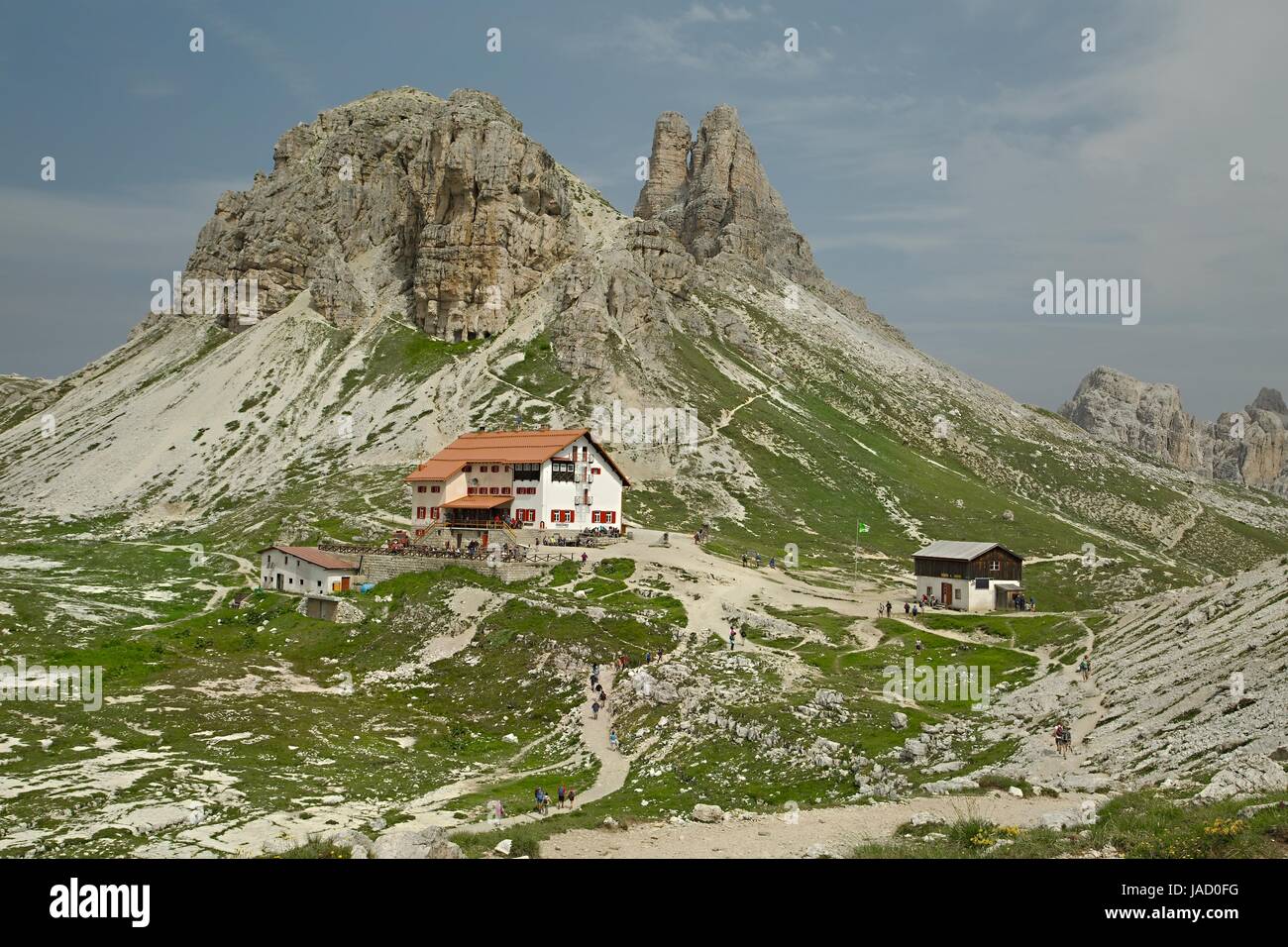 Dolomites Mountain Landscape Stock Photo - Alamy