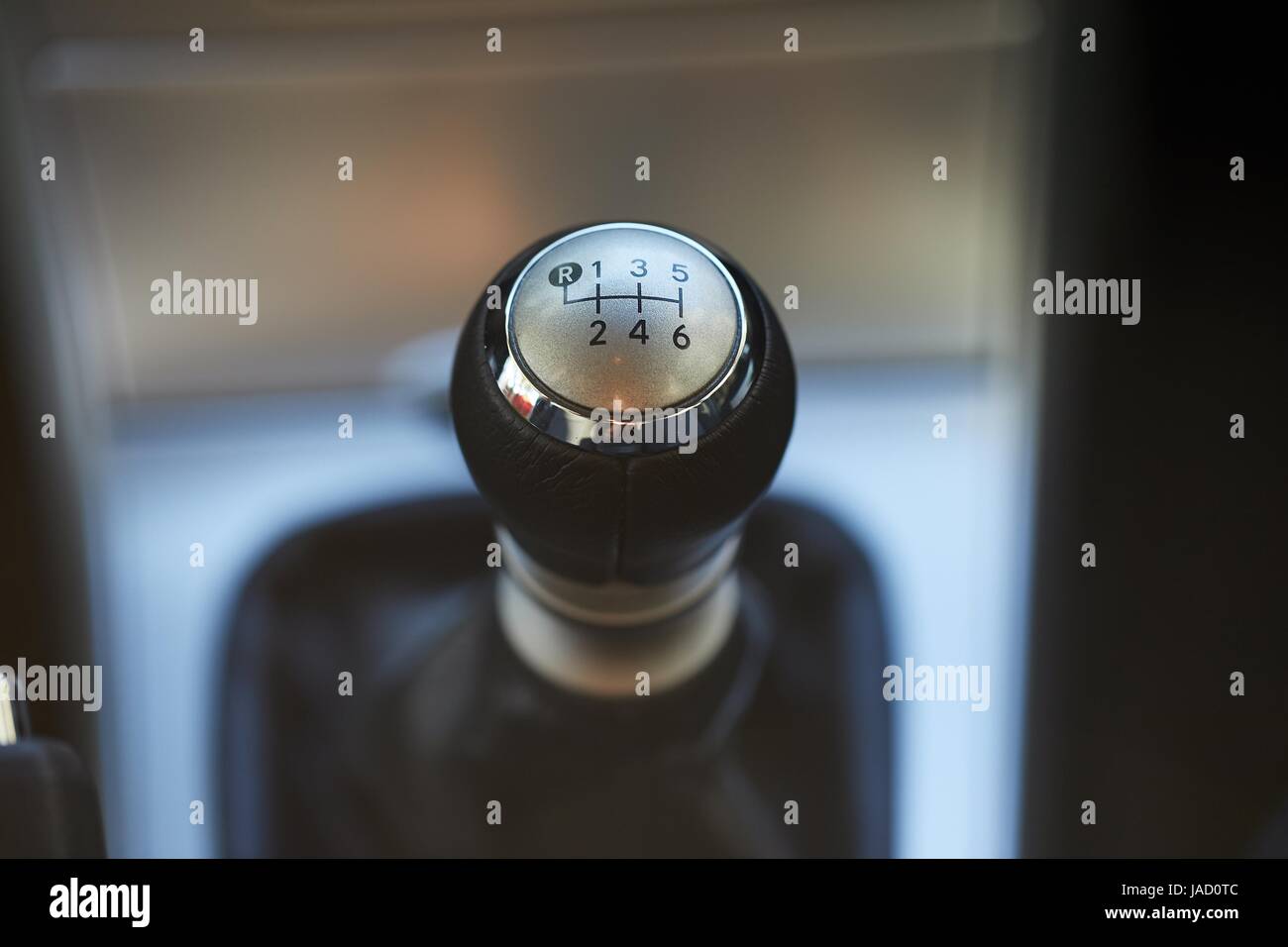 Manual gear stick Stock Photo Alamy