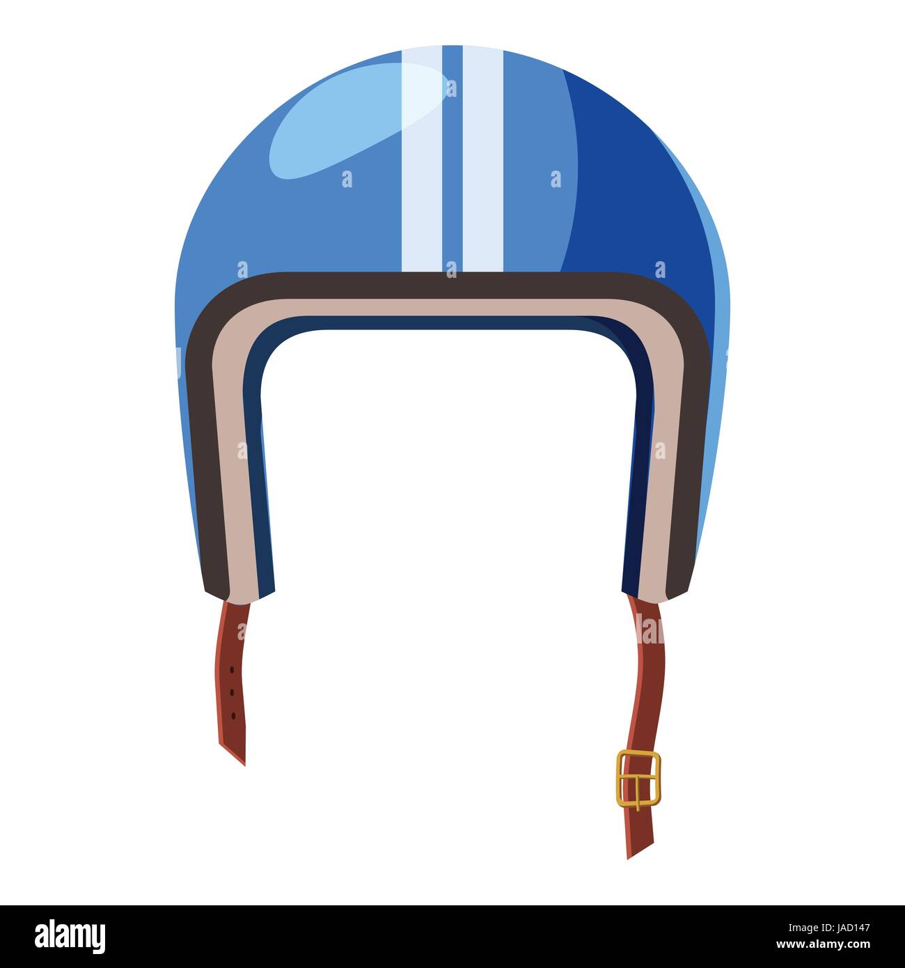 Blue motorcycle helmet icon. Isometric 3d illustration of motorcycle helmet  vector icon for web Stock Vector Image & Art - Alamy