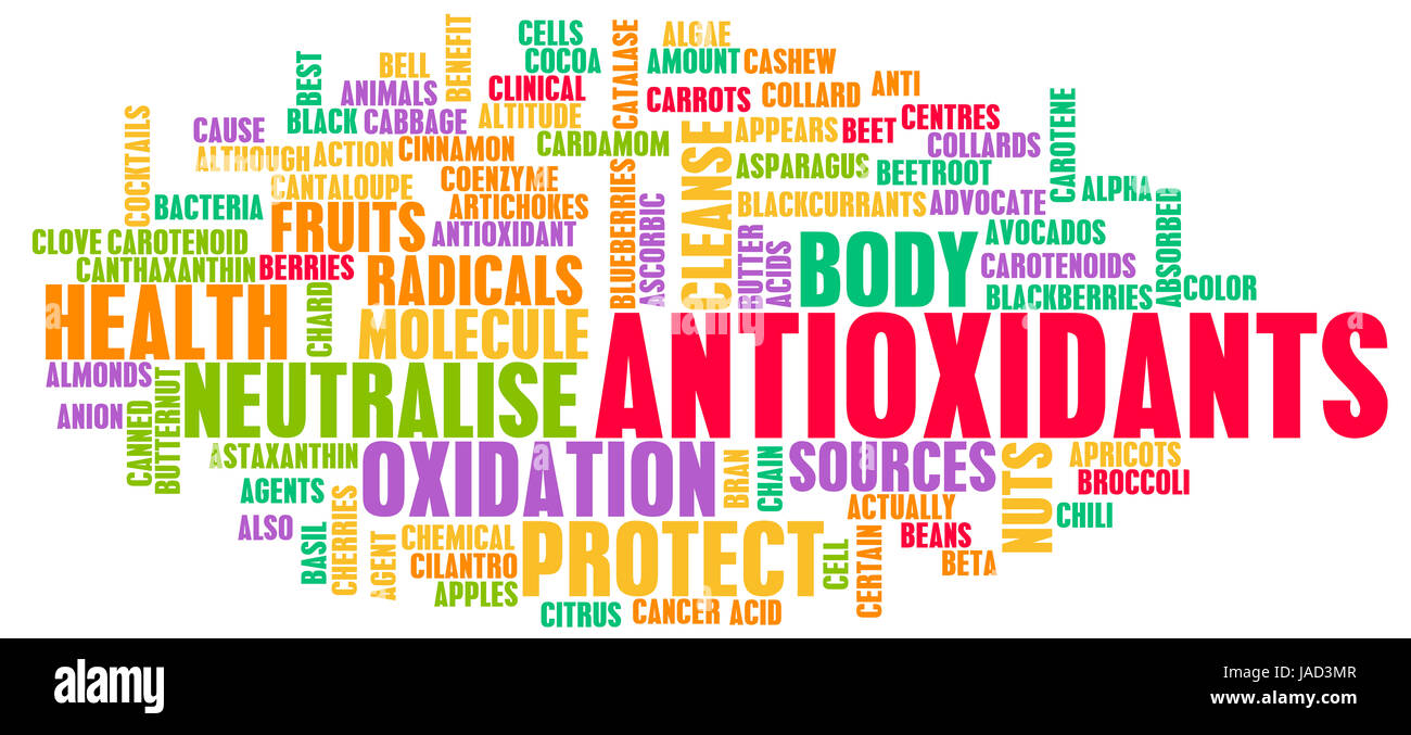 Antioxidants Concept or Anti Oxidants or Antioxidant Stock Photo Alamy