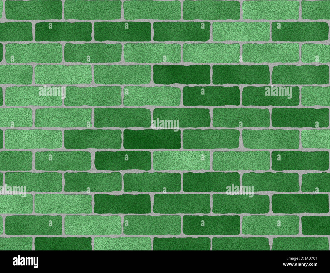 green brick wall texture Stock Photo Alamy