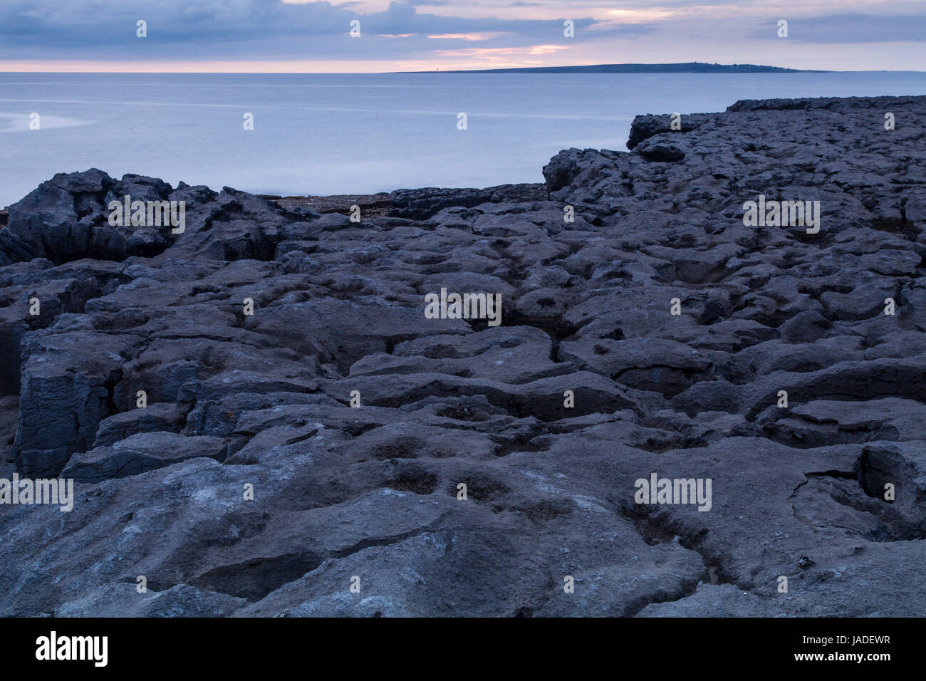 Landschaft bei Doolin, County Clare, Irland Stock Photo