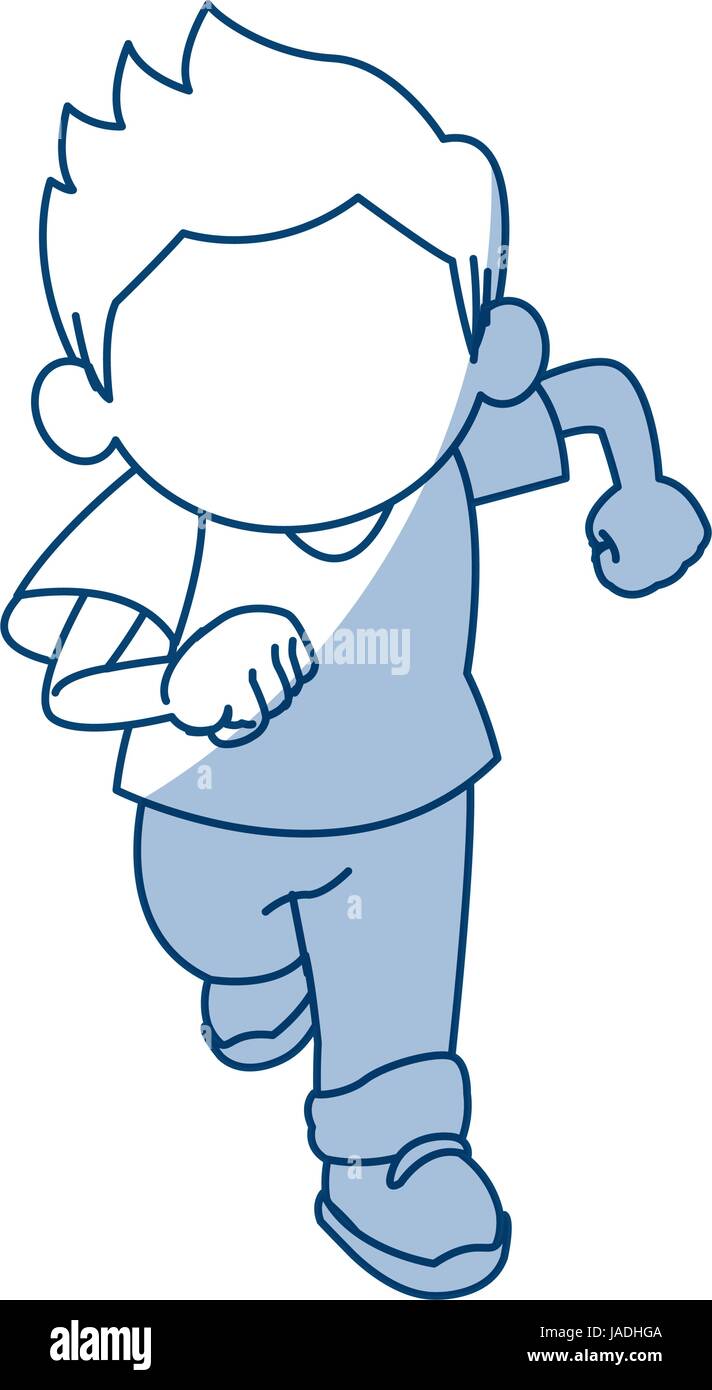 the little cute boy cartoon adorable image Stock Vector Image & Art - Alamy