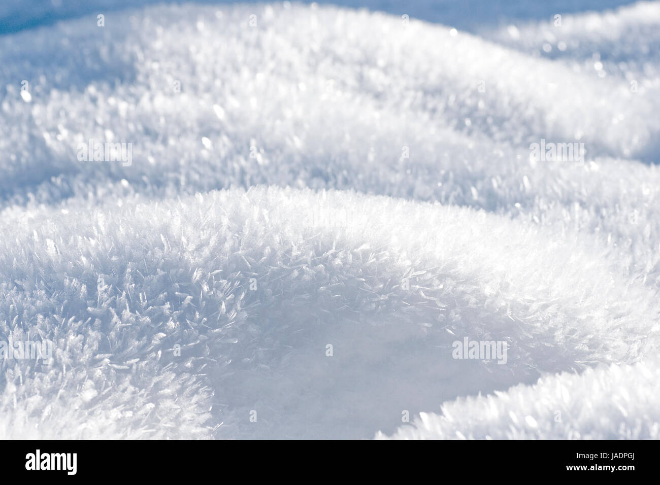 Fresh white snow Stock Photo - Alamy