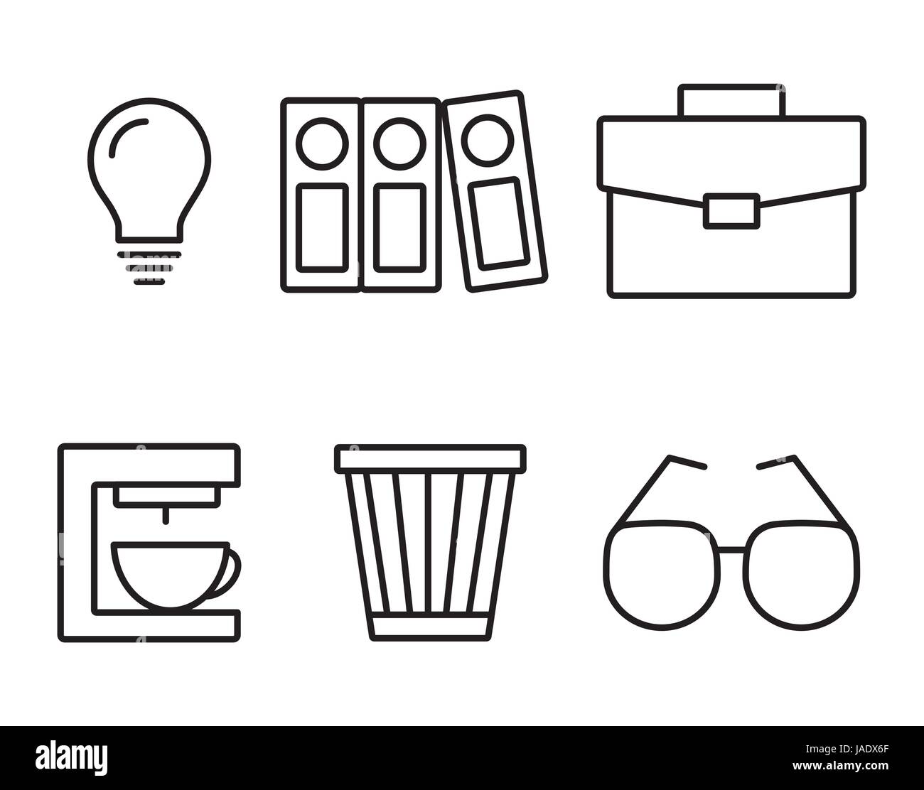 office and business concept Stock Vector Image & Art - Alamy