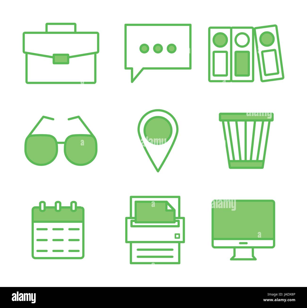 office and business concept Stock Vector Image & Art - Alamy