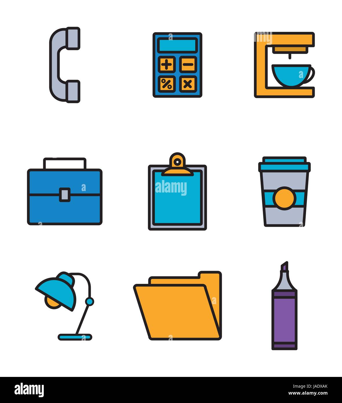 office and business concept Stock Vector Image & Art - Alamy