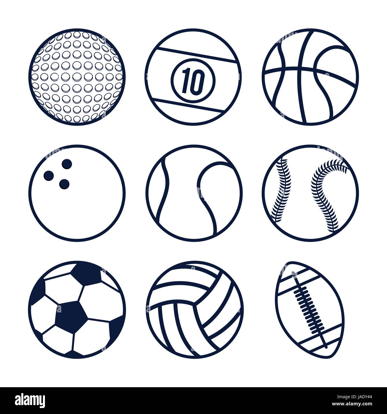 Sports equipment design Stock Vector Image & Art Alamy