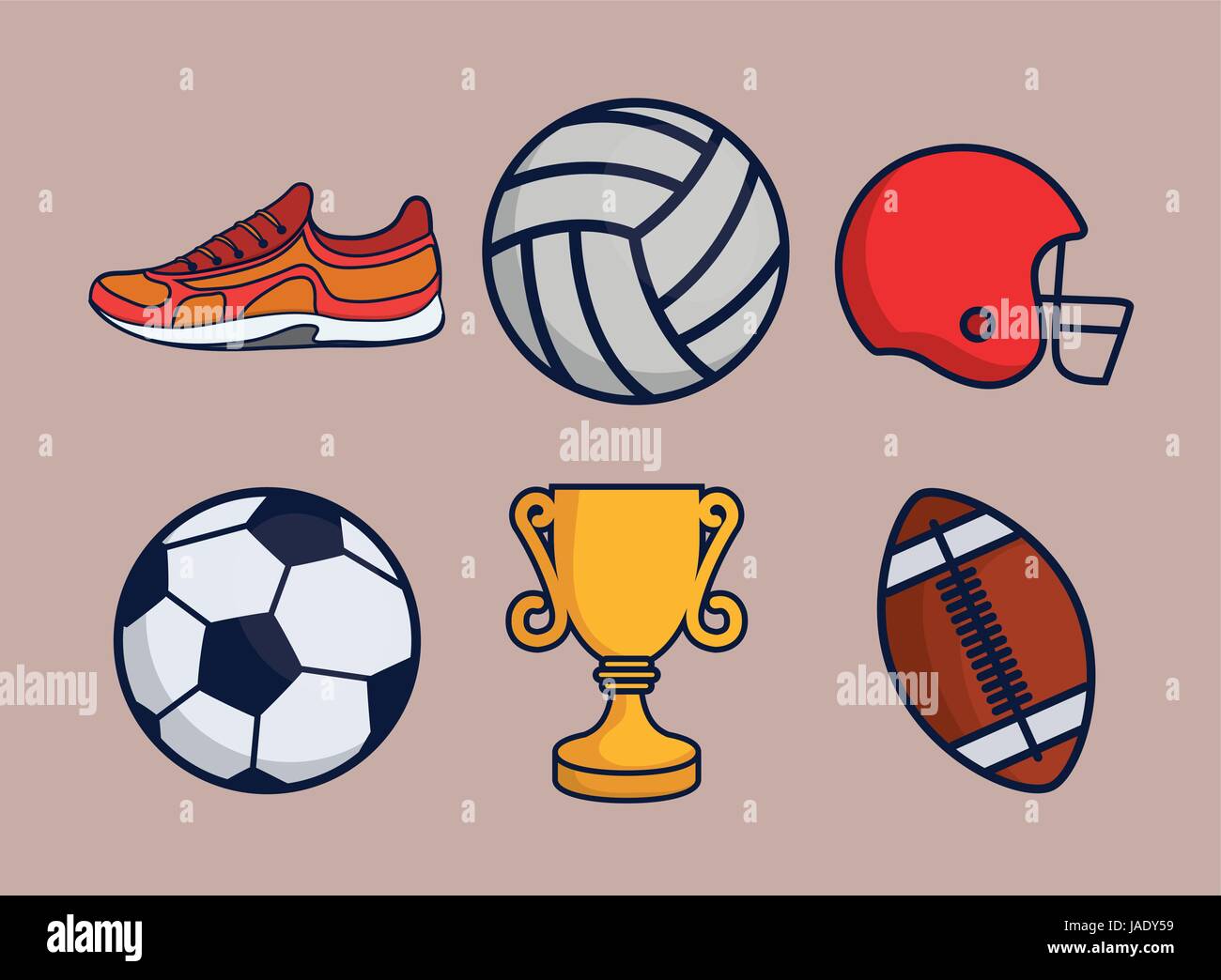 Sports equipment design Stock Vector Image & Art Alamy