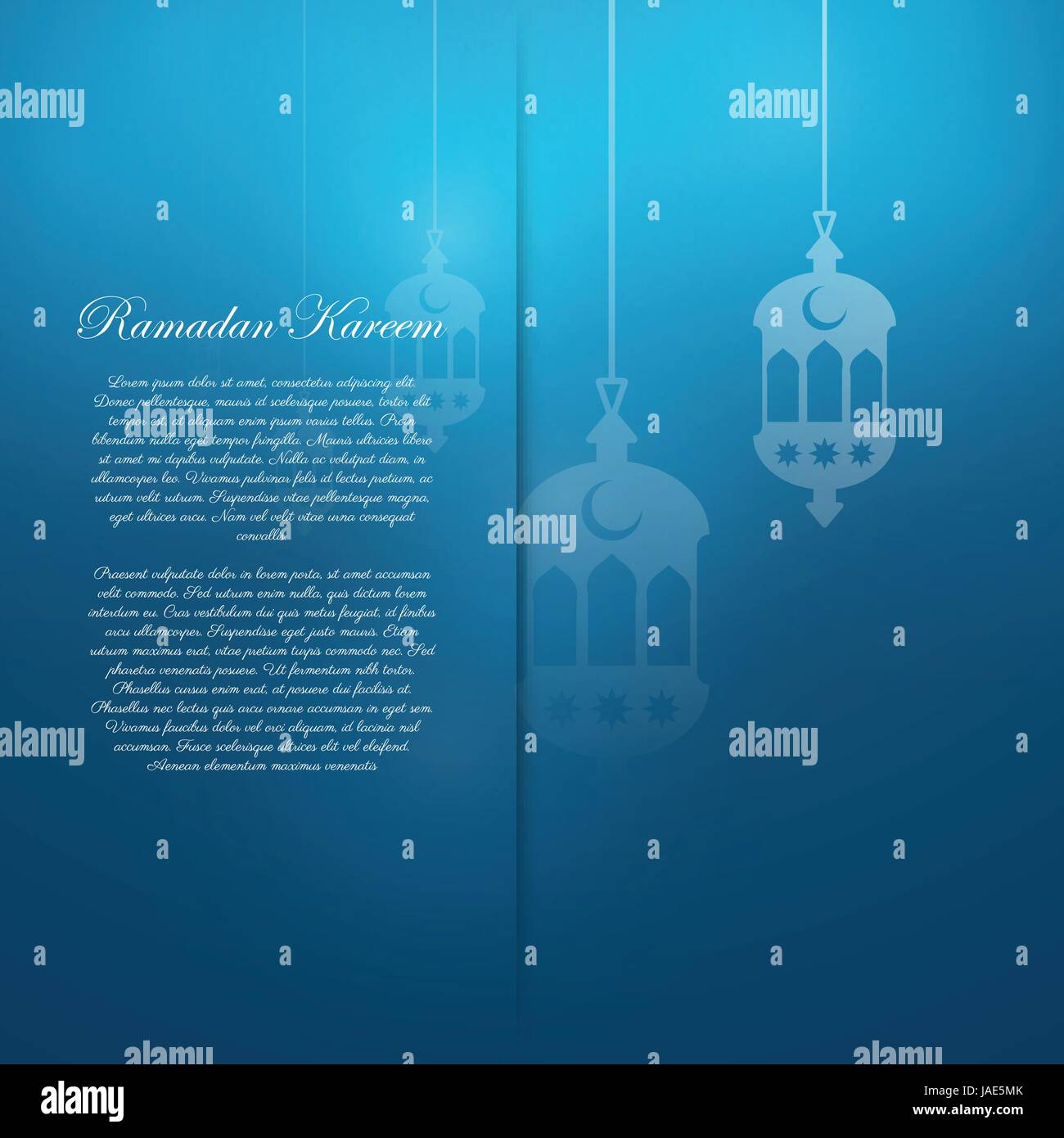 Ramadan kareem greeting card template. Stock vector Stock Vector Image ...