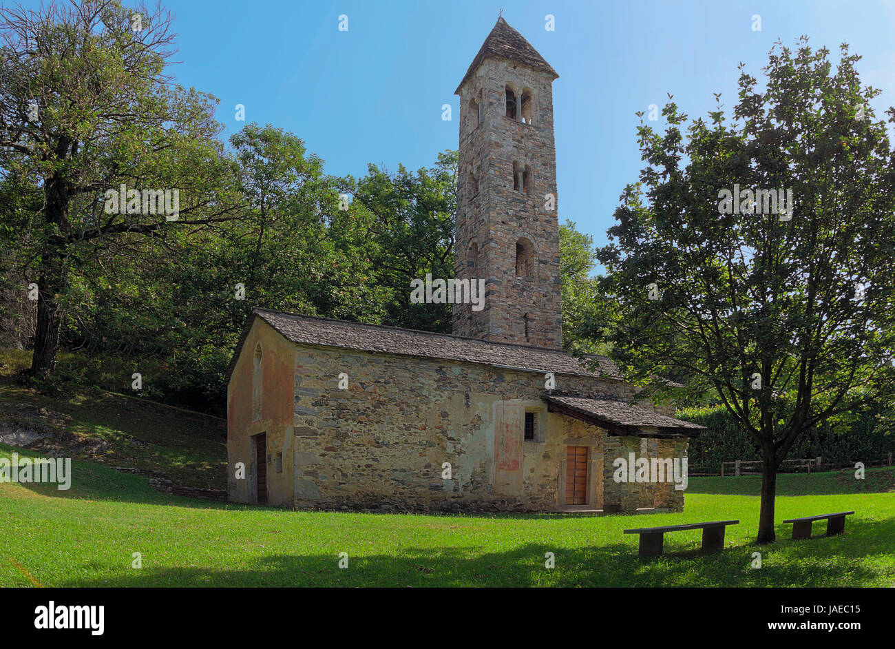 chiesa di san martino von tours einkehr Stock Photo