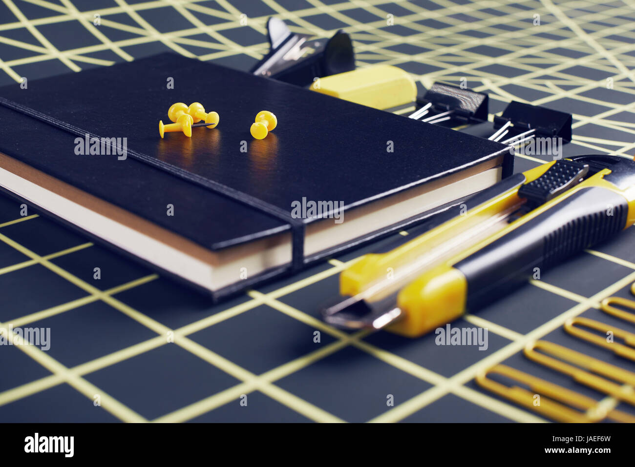 Studio picture of work supplies Stock Photo Alamy