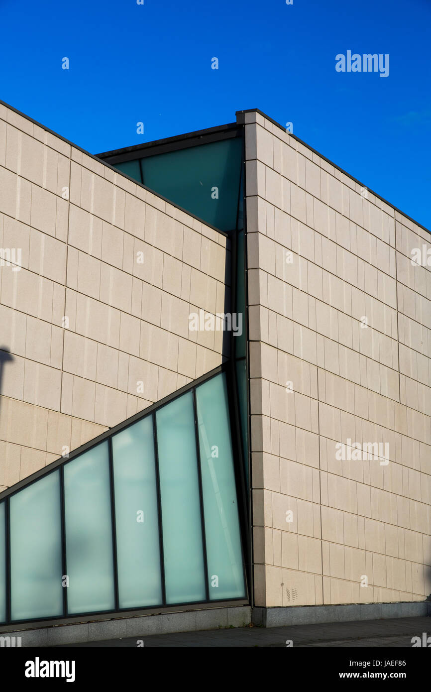 The Sea City Museum in Southampton, Hampshire, on a sunny day with blue skies. Stock Photo