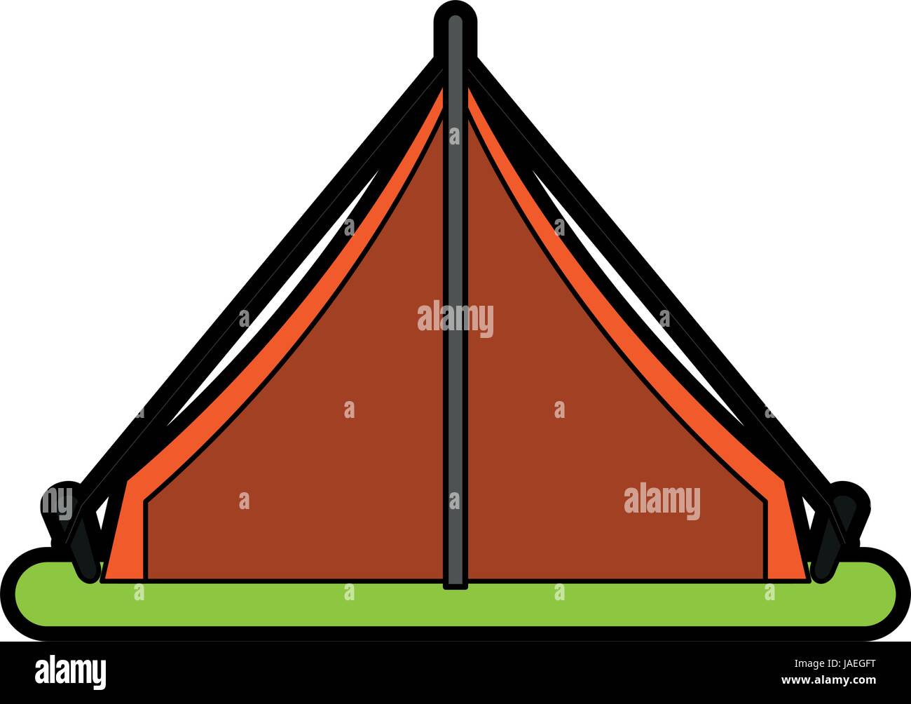 camping tent icon image Stock Vector Image & Art - Alamy